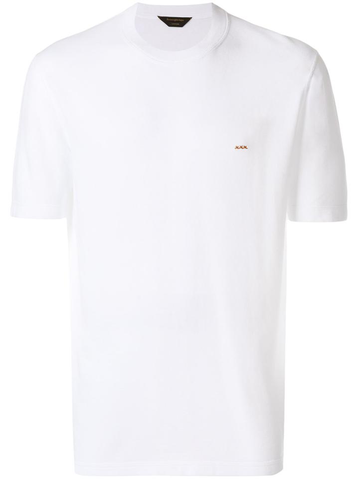 Ermenegildo Zegna Couture Crew Neck T-shirt - White