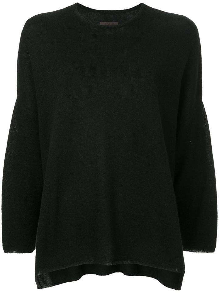Oyuna Crew Neck Jumper - Black