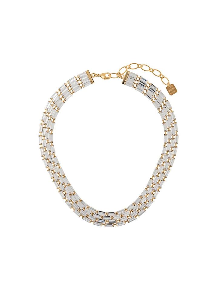 Ca & Lou Starlite Crystal Choker - Gold