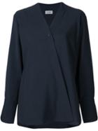 Lemaire Fold-over Front Blouse