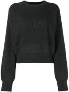 Diesel Black Gold Ribbed Knit Jumper - Grey