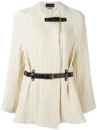 Isabel Marant 'glasco' Jacket, Women's, Size: 40, Nude/neutrals, Cotton/calf Leather