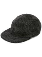 11 By Boris Bidjan Saberi Shearling Baseball Cap - Black