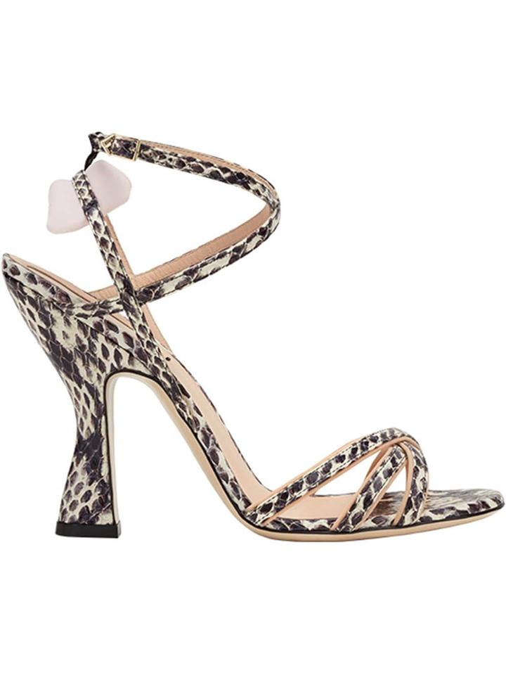 Fendi Strappy Sandals - Black
