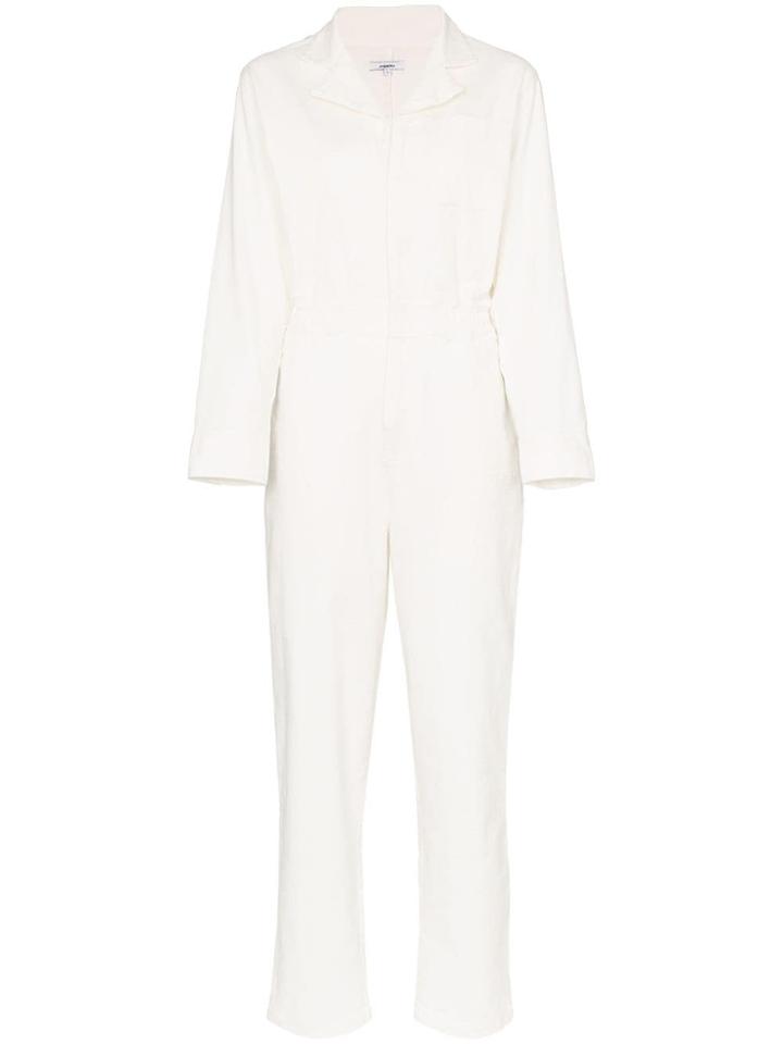 Miaou Romy Long-sleeve Boilersuit - White