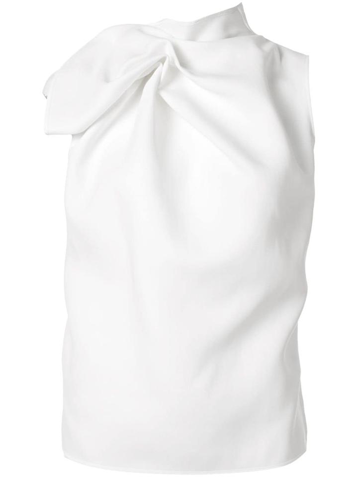 Maticevski Deadly Gathered Blouse - White