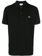 Lacoste Logo Polo Shirt - Black