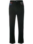 Sonia Rykiel Patchwork Jeans - Black