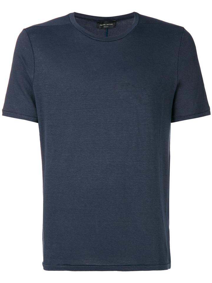 Roberto Collina Slim-fit T-shirt - Blue