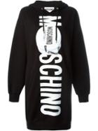 Moschino Logo Print Sweatshirt Dress