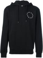 Études Circular Star Print Hoodie - Black