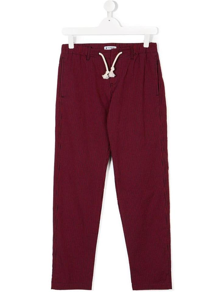 Dondup Kids Teen Drawstring Trousers - Red