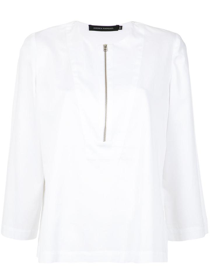 Andrea Marques Zipped Blouse - Unavailable
