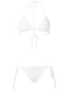 Missoni - Zigzag Bikini Set - Women - Polyamide/spandex/elastane/viscose - 40, White, Polyamide/spandex/elastane/viscose