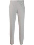 Piazza Sempione Concealed Zip Chinos - Grey