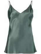 Joseph Fitted Camisole Top - Green