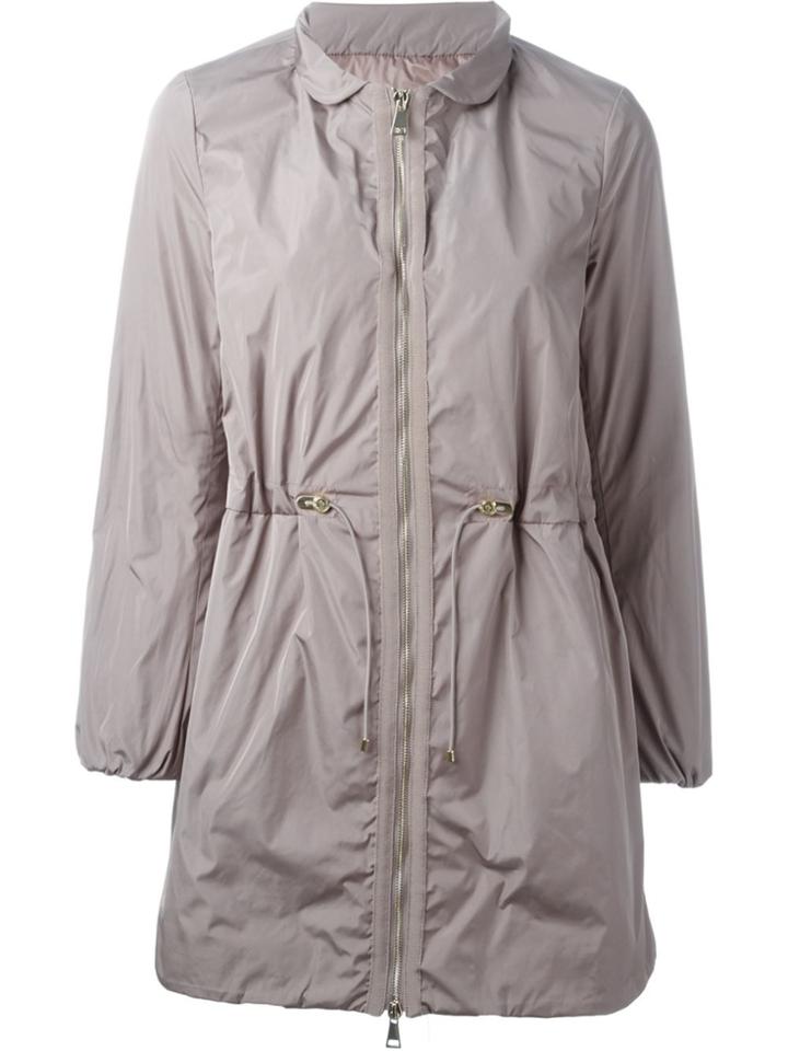 Moncler 'cigale' Windbreaker Coat - Grey