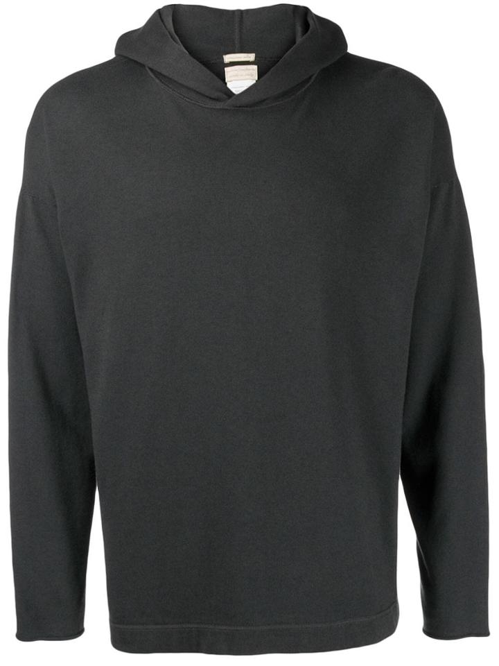 Massimo Alba Basic Hoodie - Grey