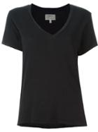 Current/elliott V-neck T-shirt, Women's, Size: I, Black, Cotton
