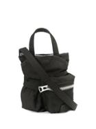 Sacai Zipped Compartment Shoulder Bag - Black