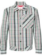 Orley - Checked Pocket Detail Shirt - Men - Wool - L, Black, Wool
