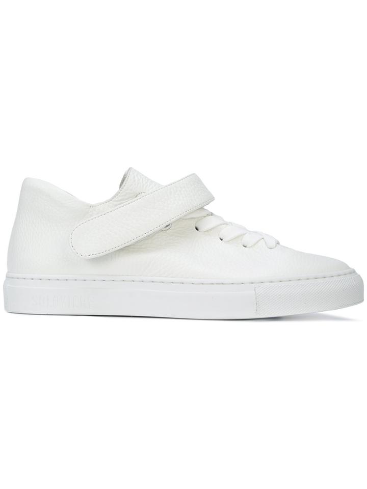 Soloviere Touchstrap Low-top Sneakers - White