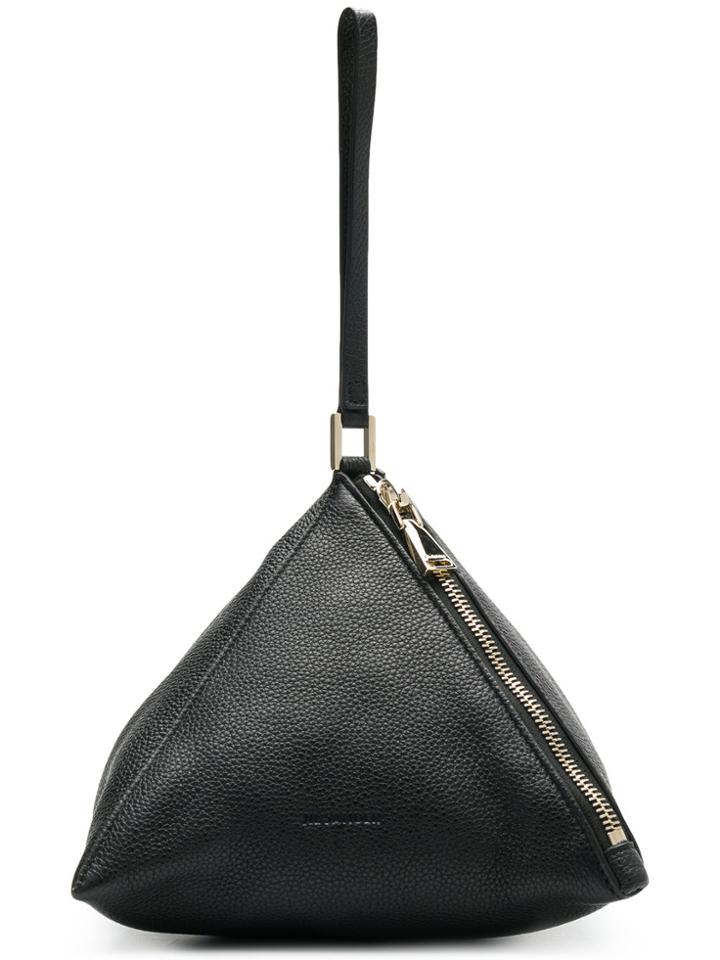 Jil Sander Triangle Pouch - Black