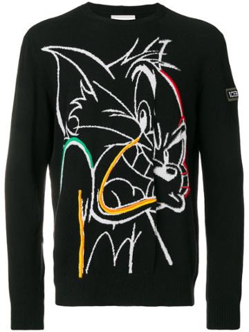Iceberg Tom And Jerry Jumper - Black