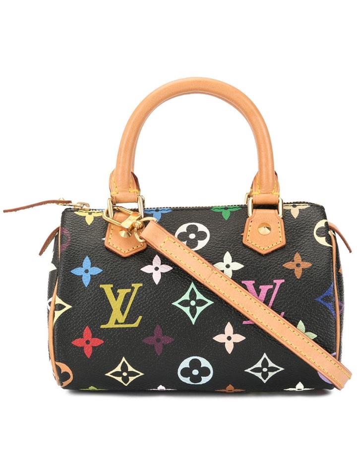 Louis Vuitton Vintage Mini Speedy Two-way Handbag - Black