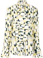 Ioana Ciolacu - Blouse With Egg Design - Women - Polyester - M, Yellow, Polyester