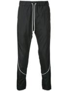 Jieda Designer Track Trousers - Black