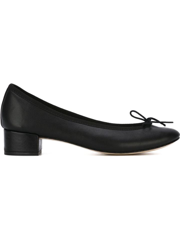 Repetto Heeled Ballerinas - Black