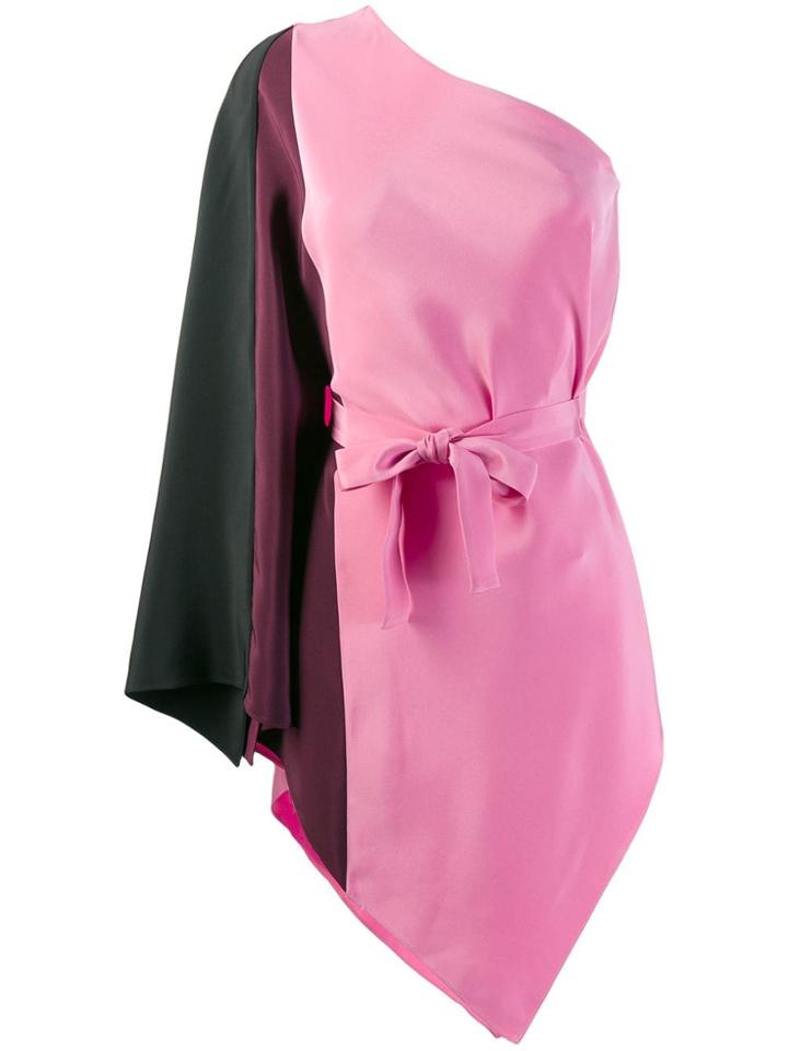 Etro Asymmetric Two-tone Top - Pink