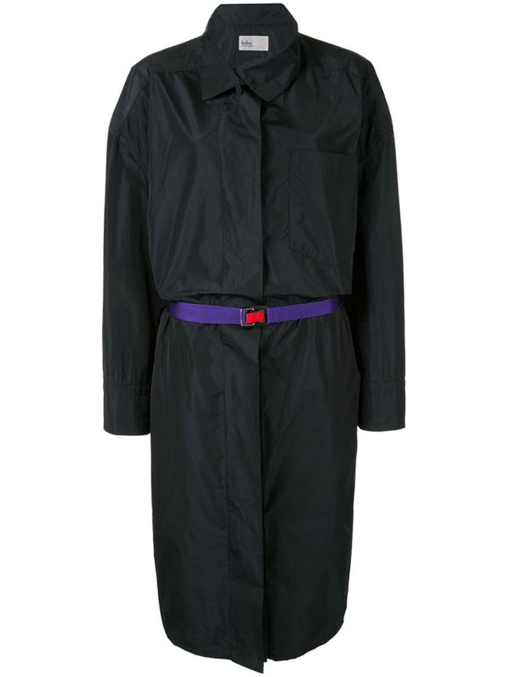 Kolor Technical Belted Dress - Black
