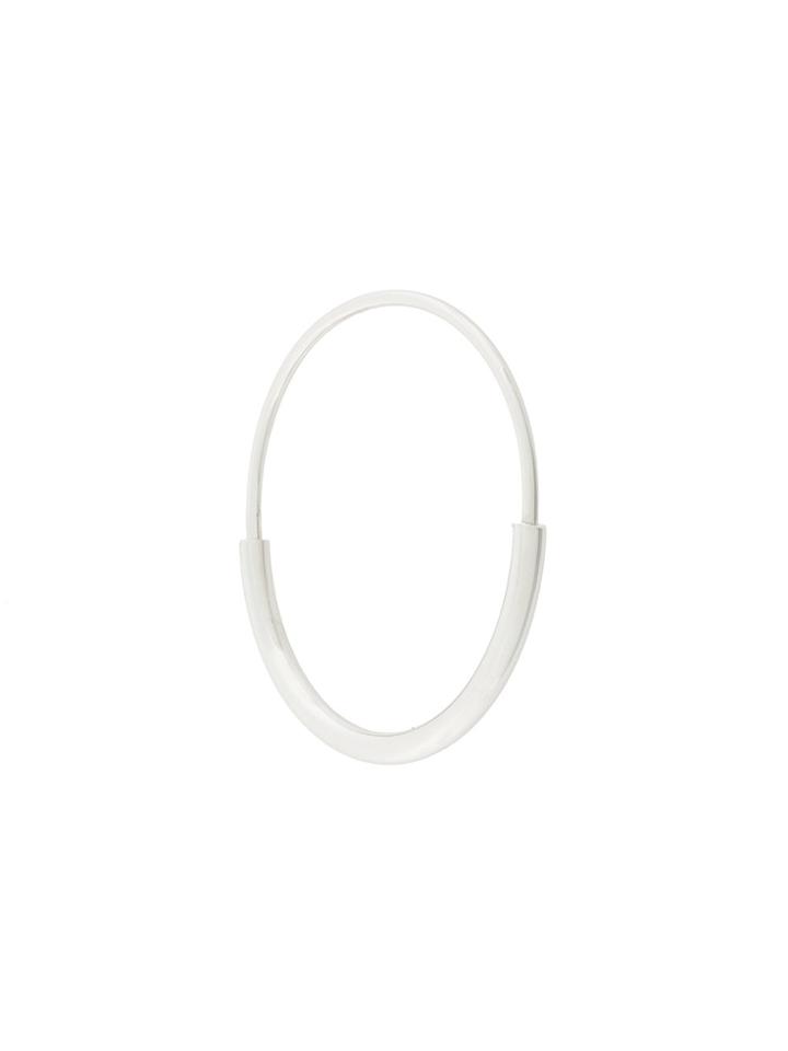 Maria Black Delicate Hoop 22 Earring - Grey