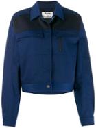 Acne Studios Workwear-inspired Cropped Jacket - Blue