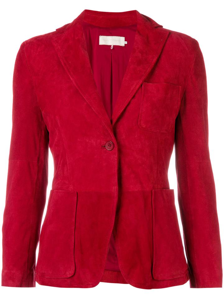 L'autre Chose Classic Single-breasted Blazer - Red