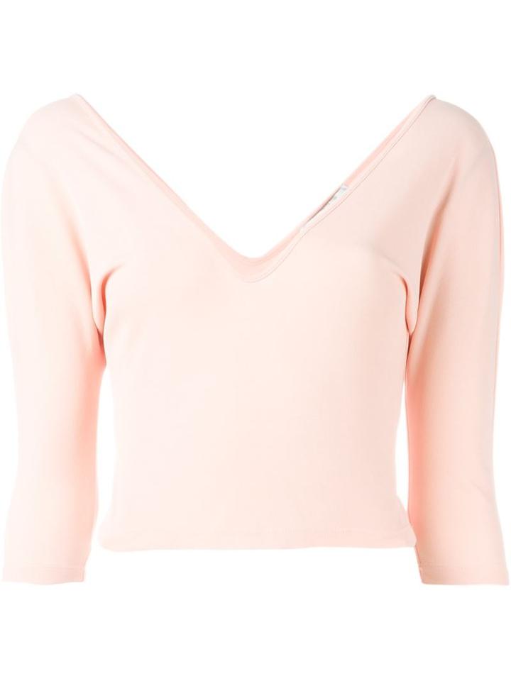 Emilio Pucci Vintage Deep V-neck Top