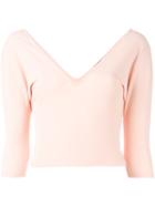 Emilio Pucci Vintage Deep V-neck Top