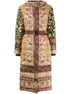 Etro Bohemian Print Padded Coat - Neutrals