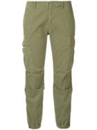 Nili Lotan Cropped Cargo Trousers - Green