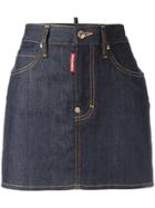 Gloria Coelho Asymmetric Skirt - Brown