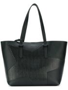 Kendall+kylie Star Embroidered Tote - Black