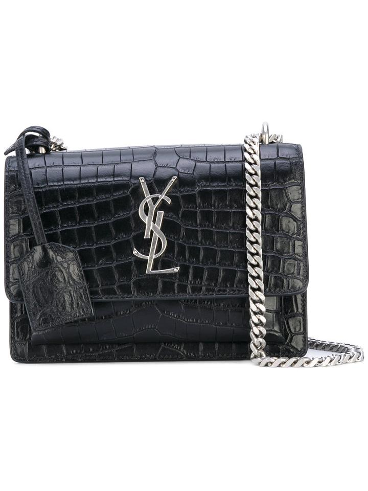 Saint Laurent - Monogram Shoulder Bag - Women - Nappa Leather - One Size, Black, Nappa Leather