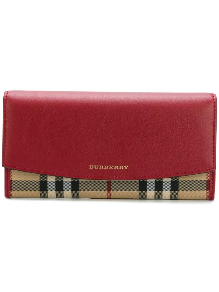 Burberry House Check Horizontal Wallet
