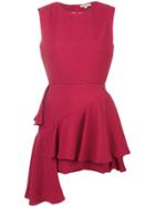 Edeline Lee Short Frilled Dress - Red