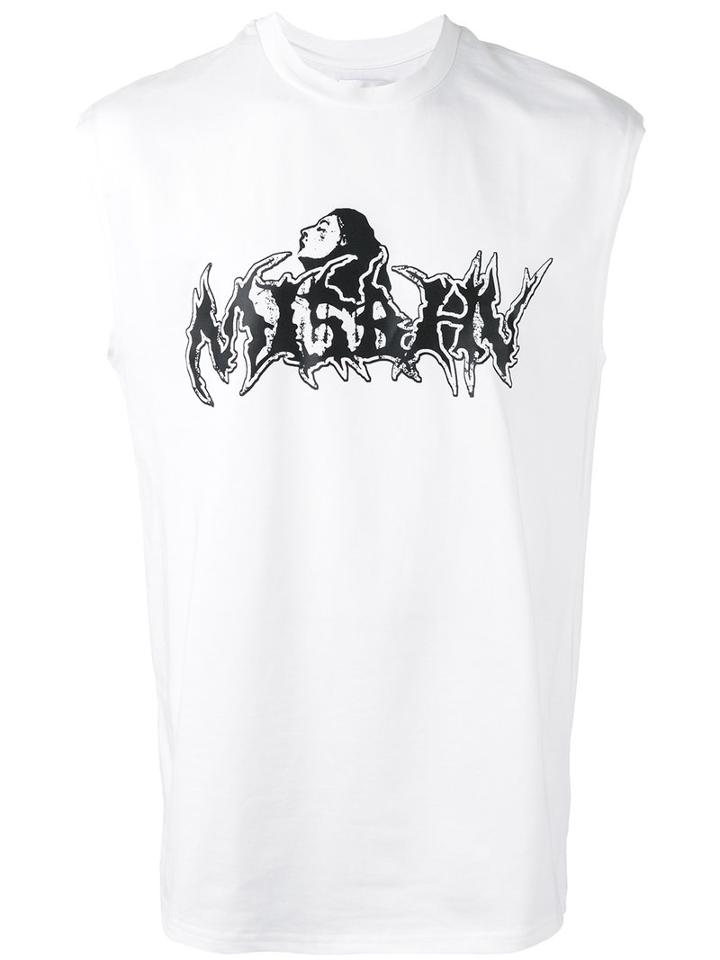 Misbhv - Logo Print Tank - Men - Cotton - Xs, White, Cotton