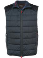 Kiton Padded Gilet - Blue