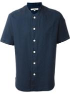 Ymc Woven Stripe Short Sleeve Shirt