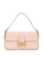 Fendi Pre-owned Mamma Baguette Shoulder Bag - Pink